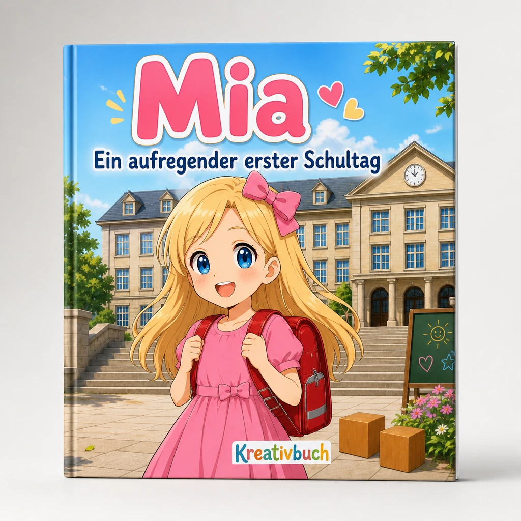 Mias Geschichte - personalisiertes Kinderbuch im Thema Schule & Einschulung
