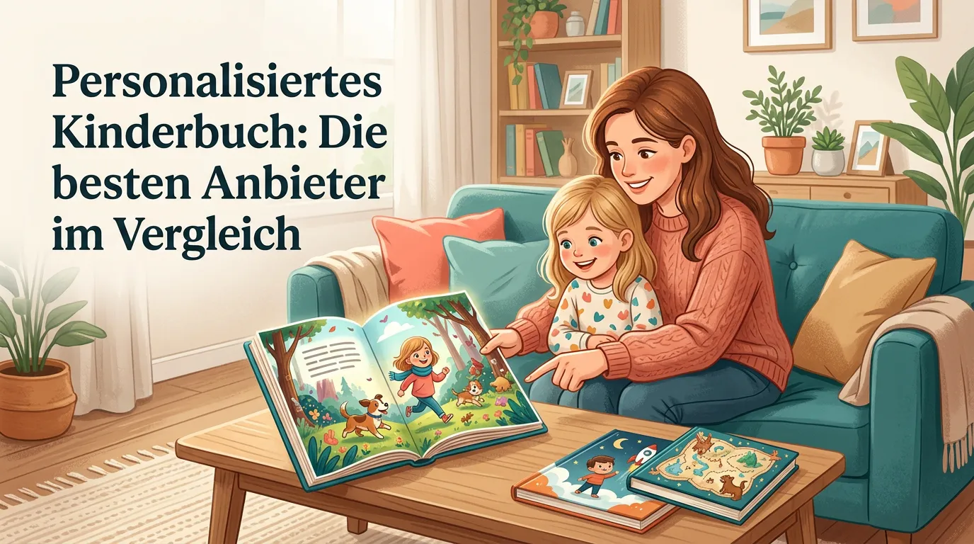 Personalisiertes Kinderbuch: Die besten Anbieter im Vergleich