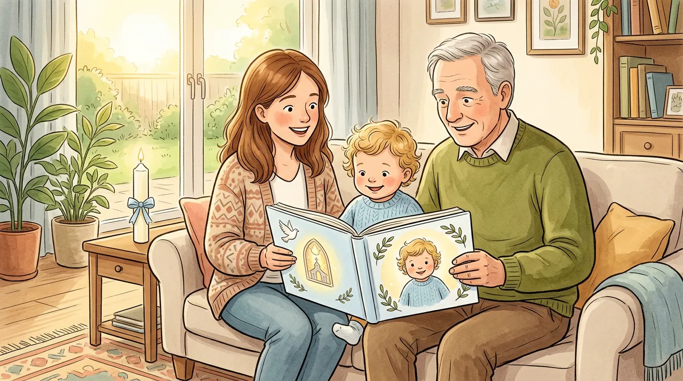 Personalisiertes Buch zur Taufe: Das Geschenk, das bleibt (mit den schönsten Taufsprüchen als Widmung)